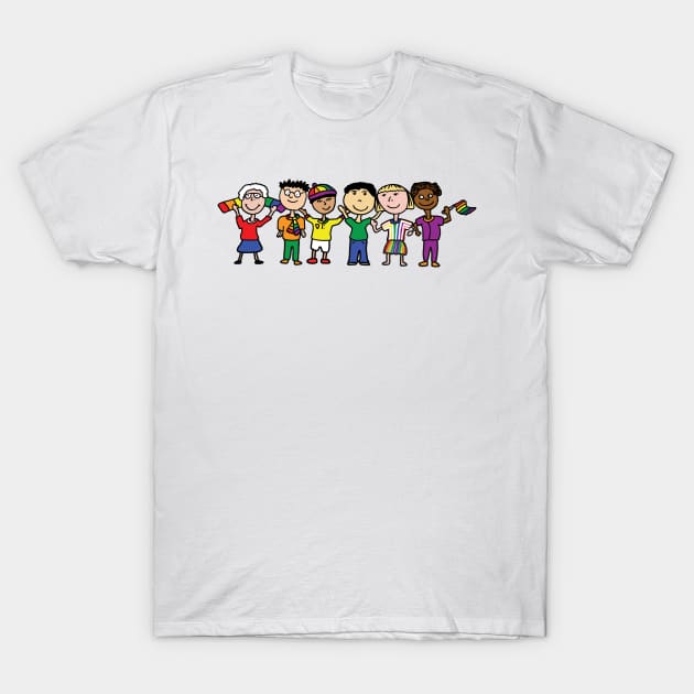 Pride March Fun Gift T-Shirt by McNutt